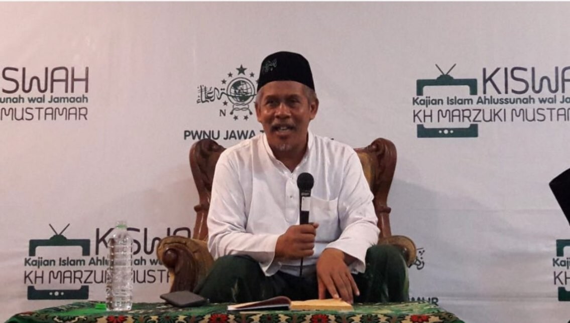 Ketua Pengurus Wilayah Nahdlatul Ulama (PWNU) Jawa Timur KH Marzuki Mustamar. (Foto: Riadi/Ngopibareng.id)