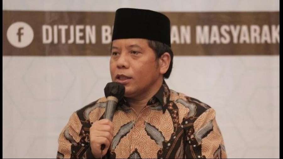 Direktur Jendeal Bimbingan Masyarakat Islam Kamaruddin Amin. (Foto: Kemenag)