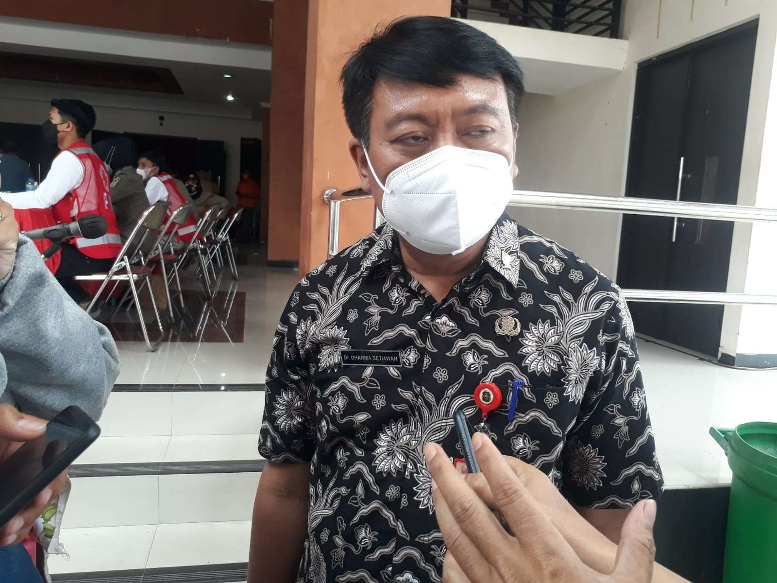 Dr Dharma Setiawan Kepala Bidang Kesehatan Masyarakat Dinas Kesehatan Kota Blitar. (Foto: Choirul Anam/Ngopibareng.id)