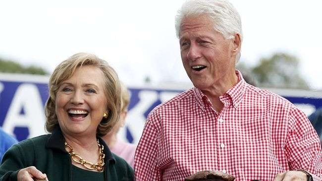 Pasangan Bill Clinton dan Hillary Clinton. (Foto: Istimewa)