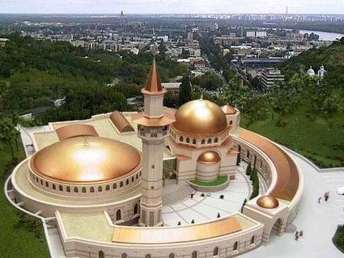 Masjid Ar-Rahman, masjid pertama di Kota Kiev, Ukraina Eropa Timur. (Foto: travellers)