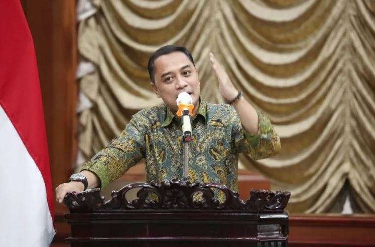 Walikota Surabaya Eri Cahyadi dalam sebuah kesempatan