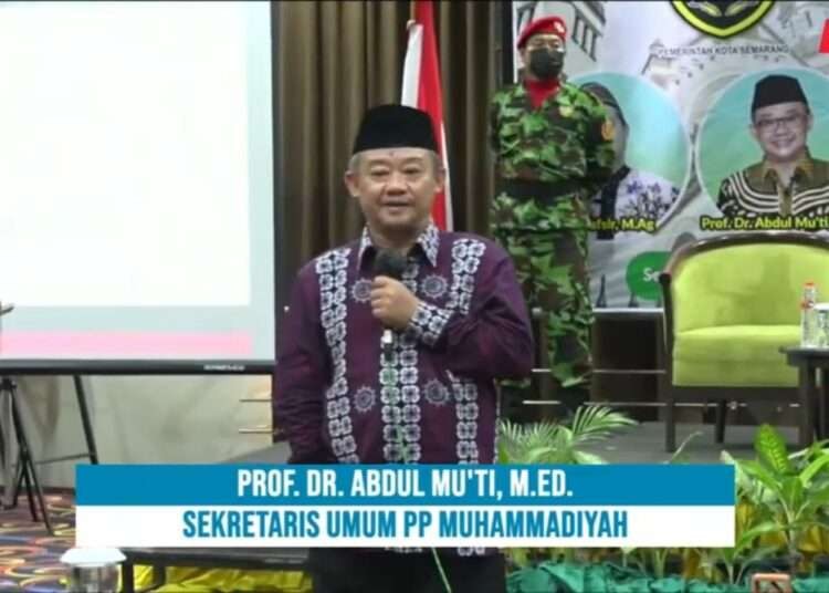 Sekretaris Umum PP Muhammadiyah Abdul Mu’ti. (Foto: Istimewa)