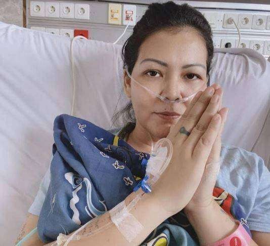 Melanie Subono mengabarkan operasi tumor pecah hingga pengangkatan rahim. (Foto: Instagram)