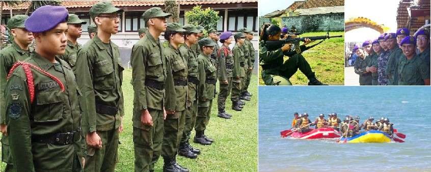 Ilustrasi pelatihan serta kegiatan Resimen Mahasiwa (Menwa) yang dilatih secara militer. (Foto: Istimewa)