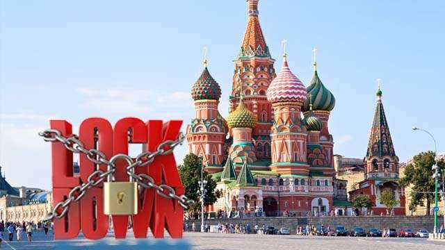 Mulai besok Ibu Kota Rusia Moskow berlakukan lockdown akibat Covid-19 ytang mengganas. (Foto:CalMatters)