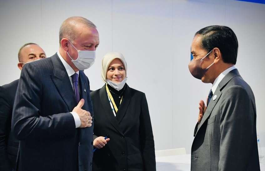 Presiden Joko Widodo menyambut hangat rencana  kunjungan Presiden Turki Recep Tayyip Erdogan ke Indonesia (foto: Setpres)