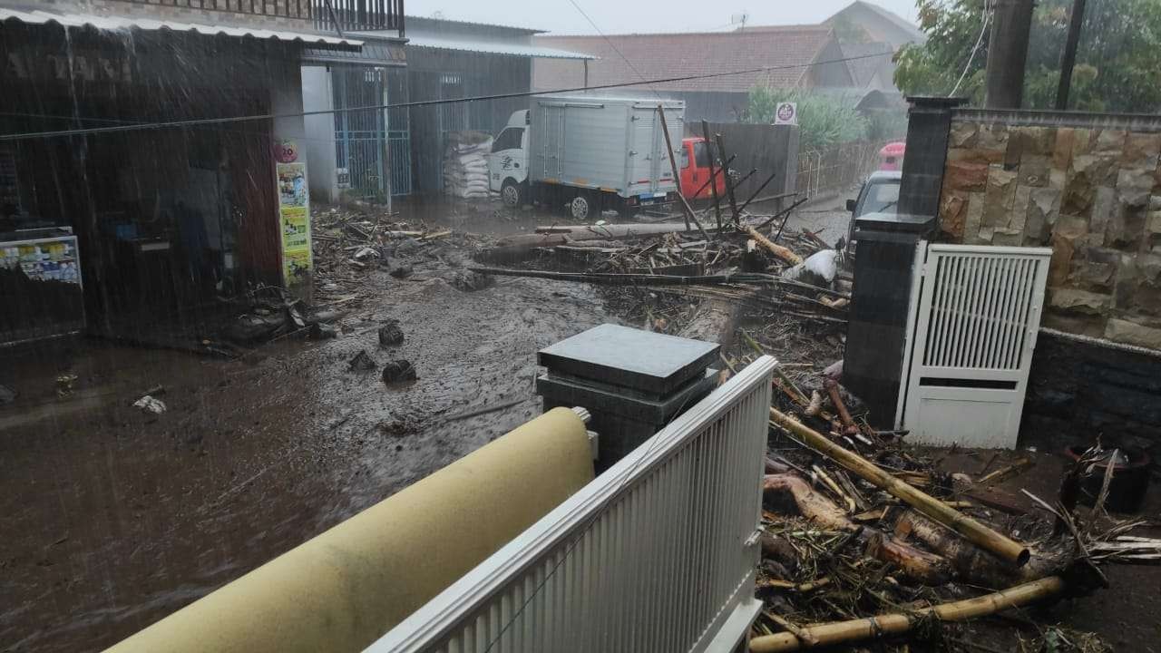 Banjir bandang di Kota Batu, Jawa Timur (Foto: Istimewa)