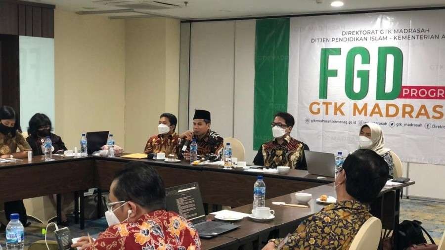 FGD Kemenag dan Perpusnas di Jakarta. (Foto: Kemenag)