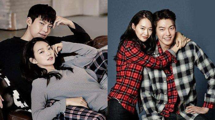 Pasangan kekasih Shin Min Ah dan Kim Woo Bin membintangi drakor Our Blues. (Foto: Istimewa)