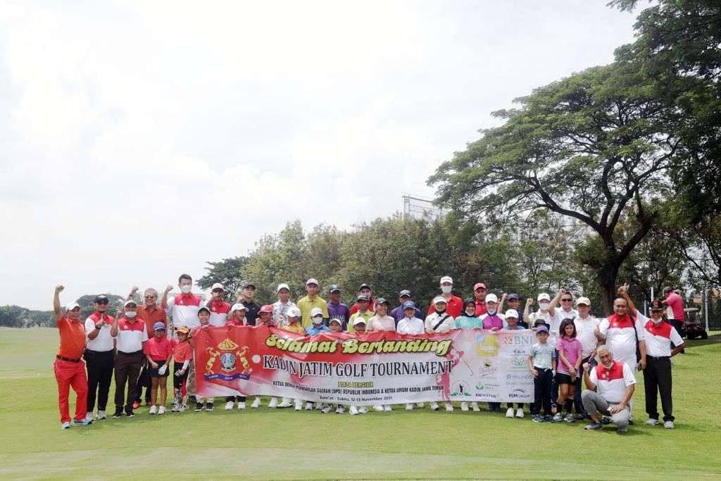 Peserta Kadin Jatim Golf Tournament. (Foto: Istimewa)