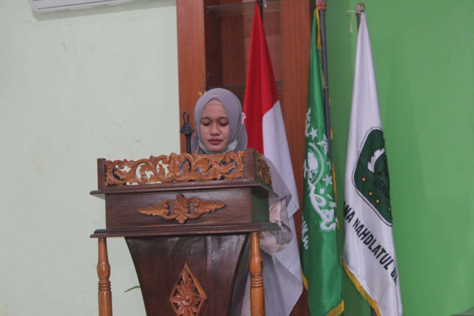 Alfina Rahma Mawaddah, Sang Juara I MTQ Jatim di Pamekasan. (Foto: Istimewa)