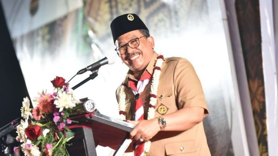 Wakil Menteri Agama Zainut Tauhid Sa'adi menutup PWN PTK 2021. (Foto: Kemenag)