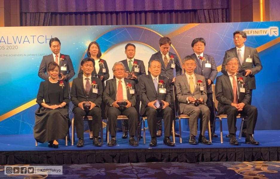 Indonesia Raih Penghargaan Deal Watch Award dengan kategori Cross-Border Yen Bond of the Year 2020. (Foto: Istimewa)