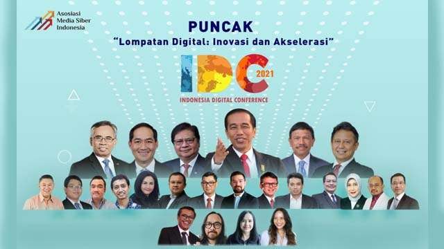 Menko Perekonomian Airlangga Hartanto akan mewakili Presiden Jokowi membuka Puncak IDC AMSI 2021. (F