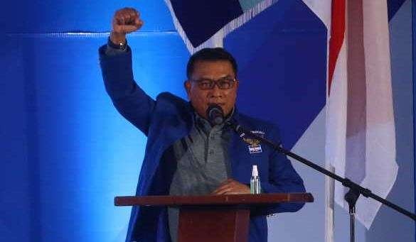 Kepala Staf Presiden (KSP) Moeldoko menjabat Ketua Umum Partai Demokrat versi KLB Deli Serdang. (Foto: Istimewa)