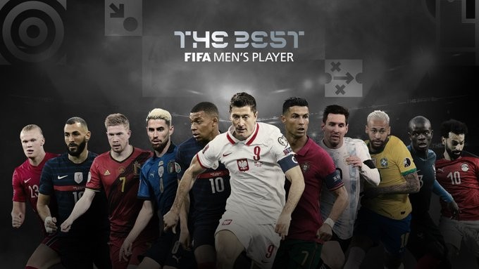 Daftar pemain terbaik FIFA 2021. (Foto: Twitter FIFA)