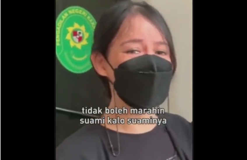 Kasus Valencya alias Nengsy Lim yang dituntut setahun penjara karena menegur suaminya yang pulang dalam kondisi mabuk, menjalani sidang replik. (Foto: tangkapan layar)