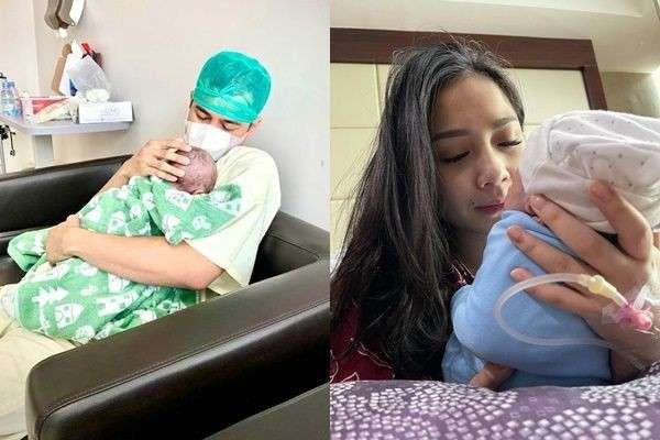 Kelahiran anak kedua Raffi Ahmad dan Nagita Slavina, Jumat 26 November 2021. (Foto: TikTok/RaffiNagita)