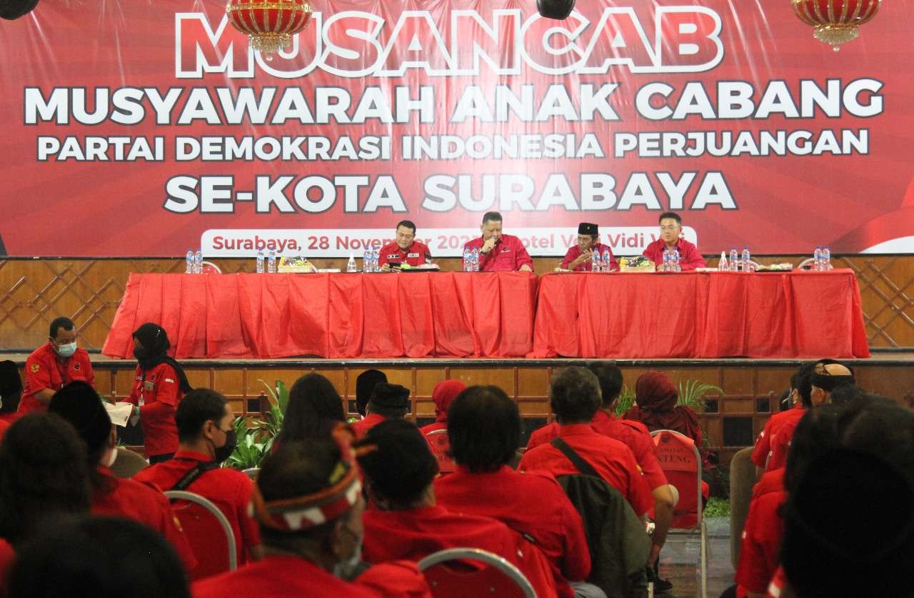 Musancab PDI Perjuangan Kota Surabaya. (Foto: Istimewa)