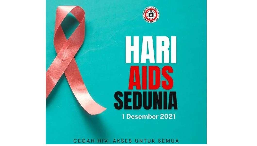 Ilustrasi Hari AIDS Sedunia setiap 1 Desember. (Grafis: Twitter IDI)