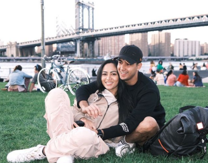 Rachel Vennya dan pacar, Salim Nauderer saat berada di Amerika. (Foto: Instagram)