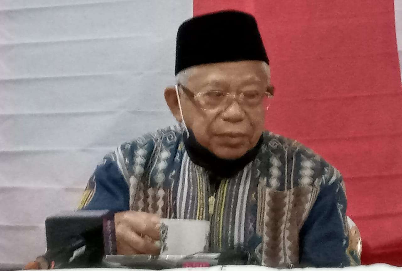 Wakil Presiden KH Ma'ruf Amin. (Foto: Asmanu Sudarso/Ngopibareng.id)