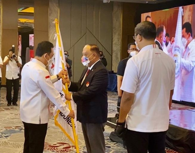 Kapolri Jenderal Listyo Sigit Prabowo dikukuhkan sebagai Ketua Umum Pengurus Besar Ikatan Sport Sepeda Indonesia (PB ISSI) periode 2021-2025. (Foto: Dok. PB ISSI)