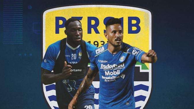 Wander Luiz akan dilepas Persib Bandung karena kontrak tak diperpanjang. Sedangkan Geoffrey Castillion kontrak hingga Maret 2022. (Foto: Instagram Persib)