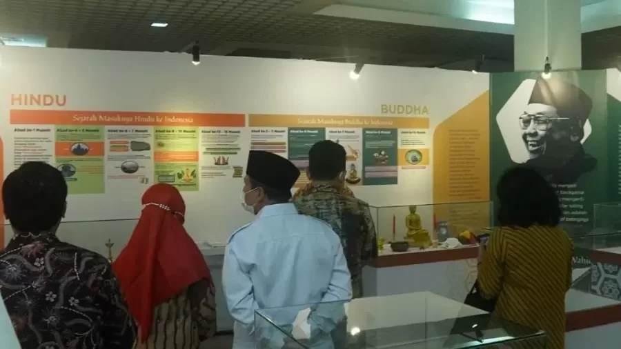 Galeri Harmoni yang berada Gedung Bayt Al-Qur’an dan Museum Istiqlal Taman Mini Indonesia Indah (TMII) Jakarta Timur ini akan dibuka untuk masyarakat umum selama 6 bulan ke depan. (Foto: Kemenag)