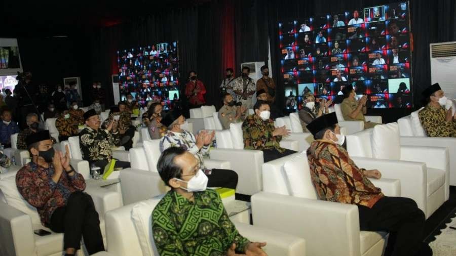 Suasana Launching Prodi Siber PAI IAIN Syekh Nurjati Cirebon. (Foto: Kemenag)