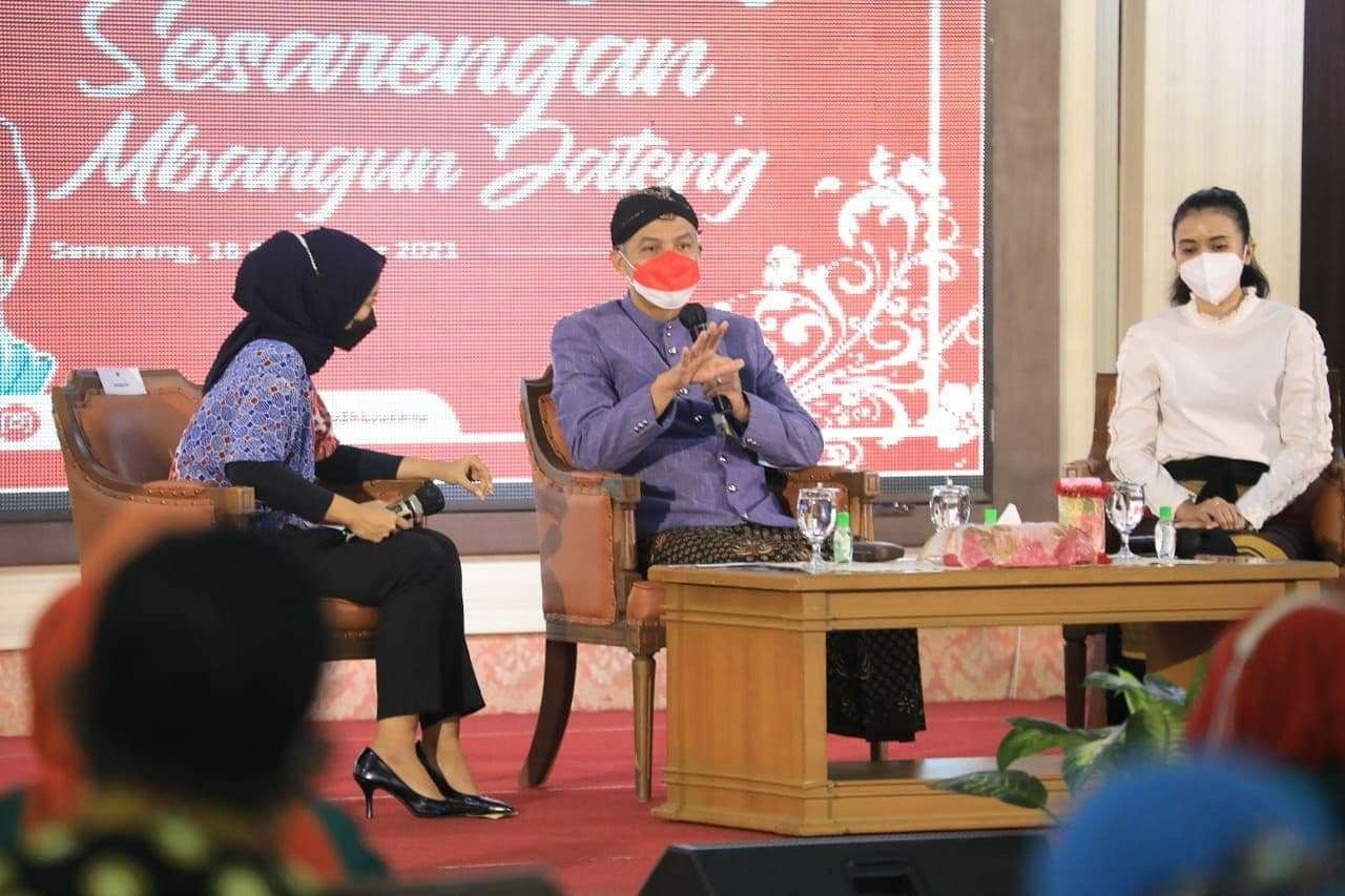 Gubernur Jawa Tengah Ganjar Pranowo meminta Dinas Pendidikan di Jawa Tengah proaktif dalam mencegah kekerasan seksual yang berlangsung di sekolah dan lingkungan pendidikan. (Foto: ist)