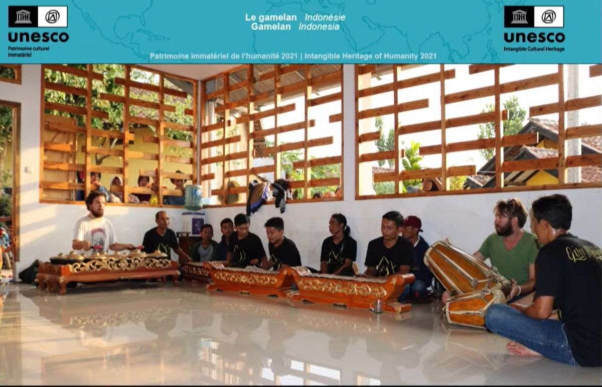 UNESCO mengumumkan gamelan sebagai Warisan Budaya Tak benda (WBTb). (Foto: Dok. UNESCO)