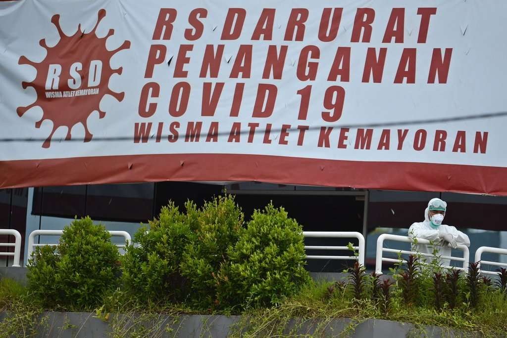 Rumah Sakit Darurat Covid-19 (RSDC) Wisma Atlet, Kemayoran, Jakarta Pusat. (Foto: Istimewa)