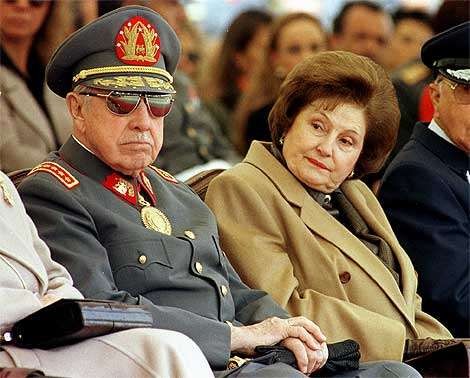 Lucia Hiriart, janda dari mendiang diktator Augusto Pinochet. (Foto: Istimewa)