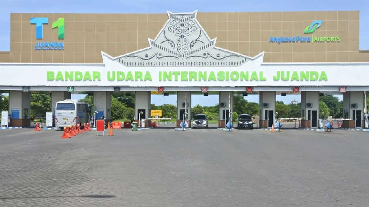 Bandara Juanda akan dipakai sebagai pintu masuk perjalanan internasional ke Indonesia. (Foto: Ant)