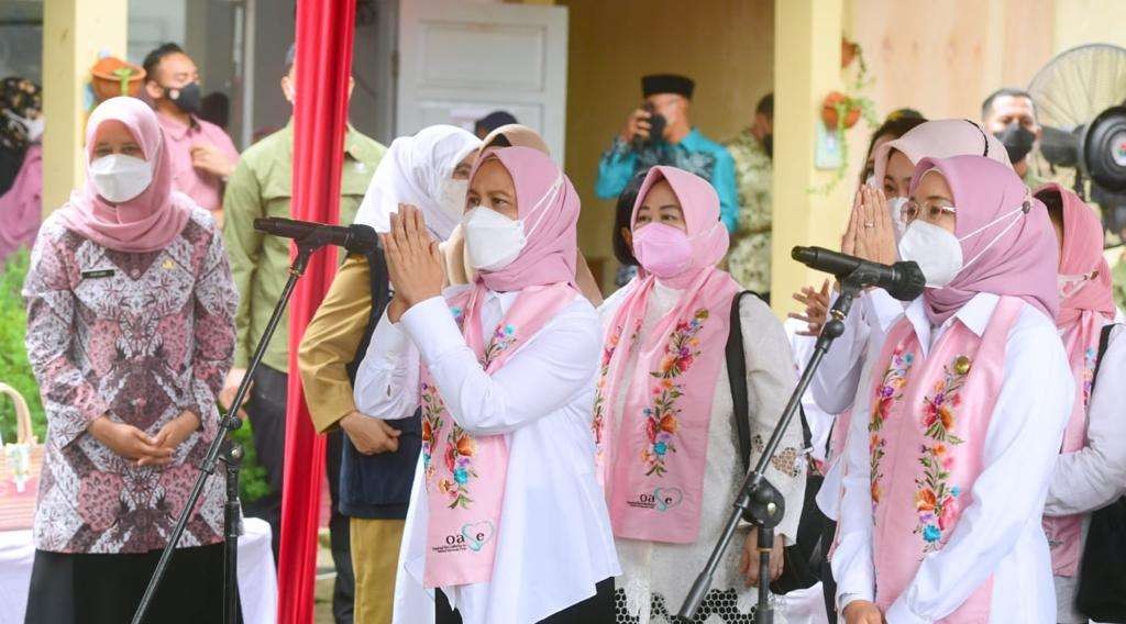 Ibu negara Iriana Joko Widodo minta pelaku kejahatan seksual anak dihukum berat. (Foto: Setpres)
