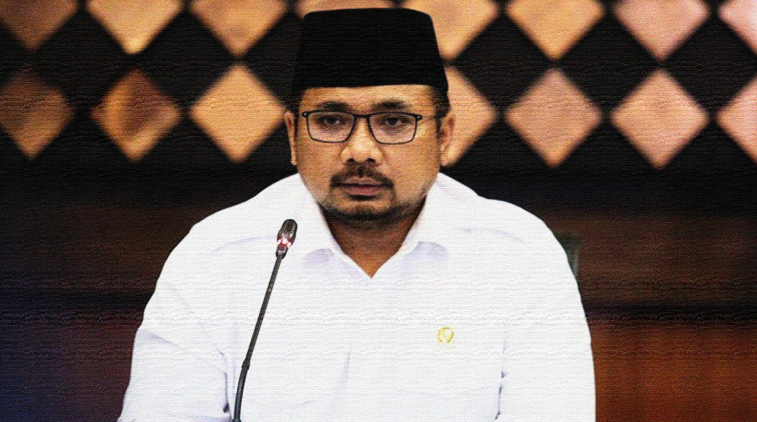 Menteri Agama Yaqut Cholil Qoumas dikabarkan mencopot enam pejabat di lingkungan Kementerian Agama sebagai bagian dari mutasi jabatan. (Foto: bbc.com)