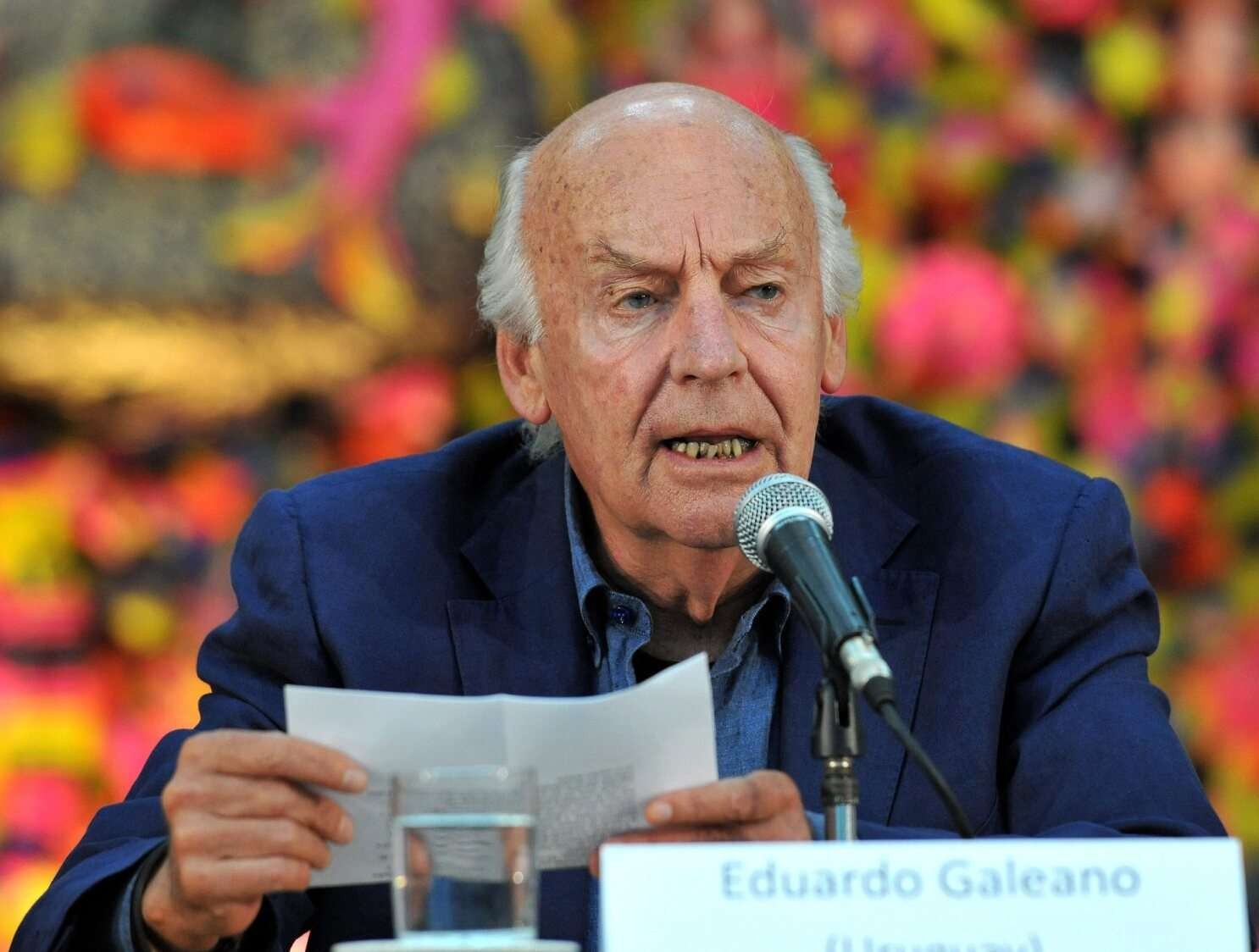 Eduardo Galeano. (Foto: The New York Time)