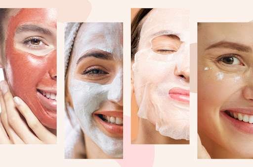 Ilustrasi macam-macam masker wajah yang digunakan untuk merawat kulit agar tetap sehat dan bersih. (Foto: Istimewa).