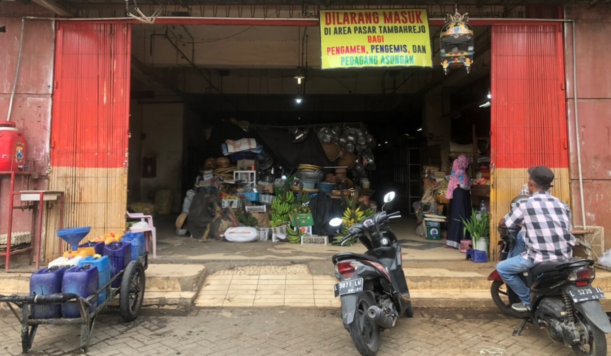 Pasar Krampung Surabaya (Foto: Andhi Dwi/Ngopibareng.id)