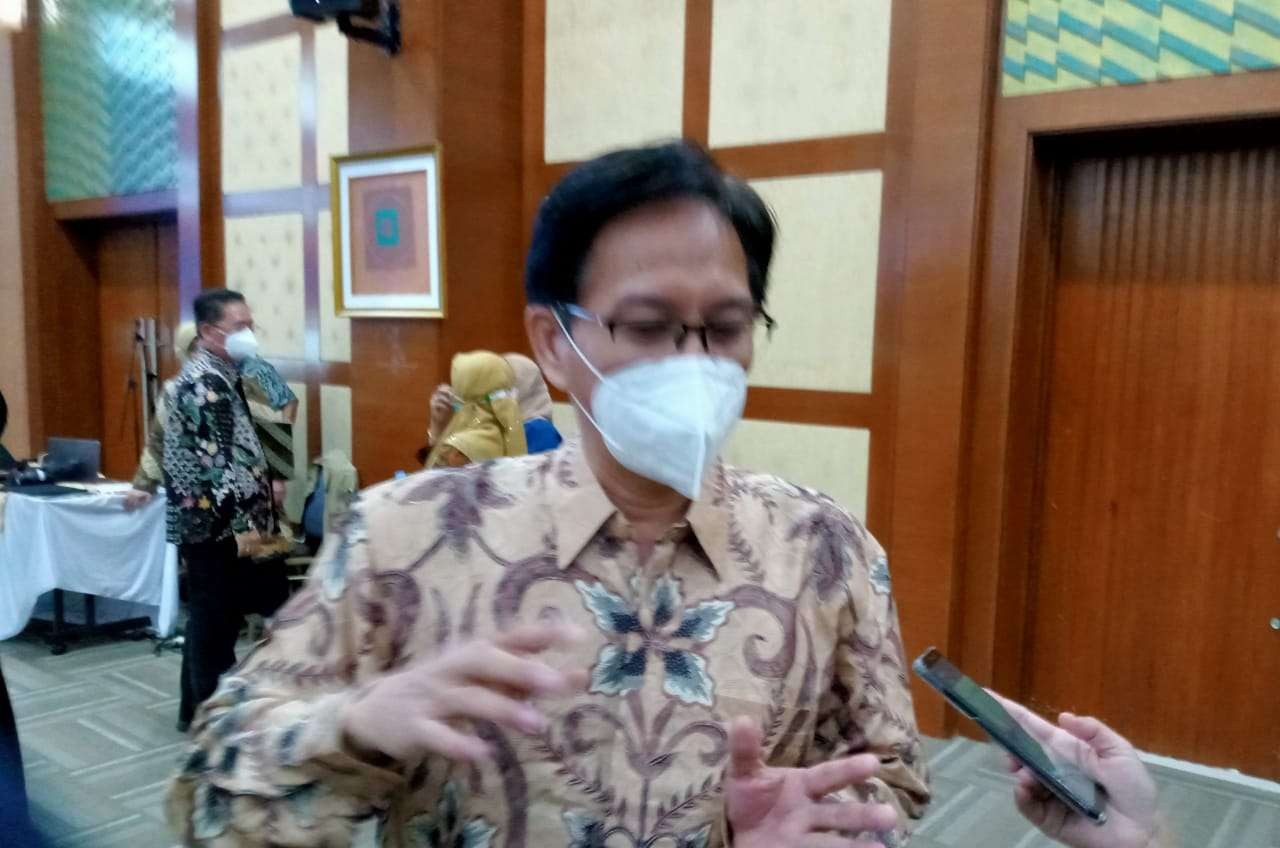 Rektor ITS yang merangkap Ketua Umum LTMPT Mochamad Ashari (Foto: Asmanu Sudarso/ngopibareng.id)