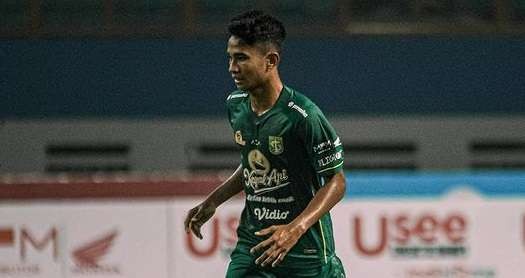 Marselino Ferdinan cetak satu gol ke gawang Bali United