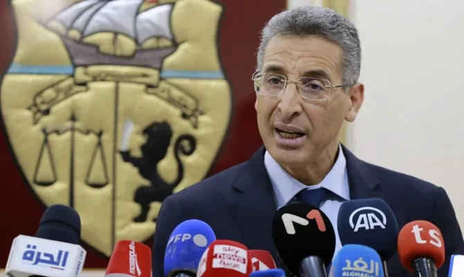 Mantan Menteri Kehakiman Tunisia Noureddine Bhiri. (Foto:Arabnews)