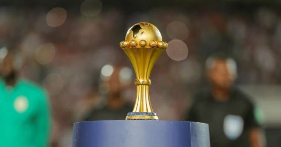 Ilustrasi Trofi Piala Afrika.