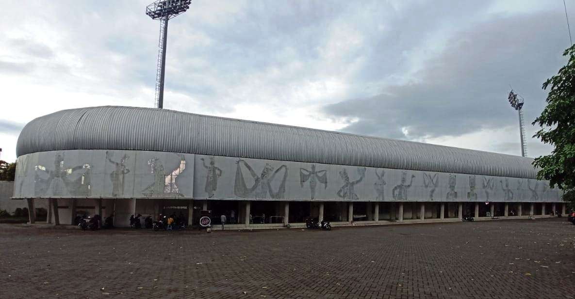 Home Base Persewangi Banyuwangi, Stadion Diponegero berpeluang menjadi venue putaran Nasional Liga 3 Nasional jika Persewangi ditunjuk menjadi tuan rumah (foto: Muh Hujaini/Ngopibareng.id)