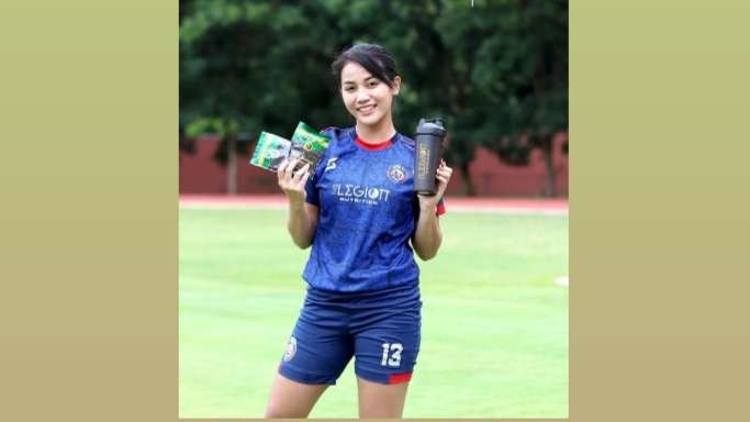 Salah satu pemain Arema FC Putri, Shafira Ika yang dipanggil Timnas Putri untuk TC Piala Asia Wanita 2022 (Foto: Instagram/@aremafcwomen)