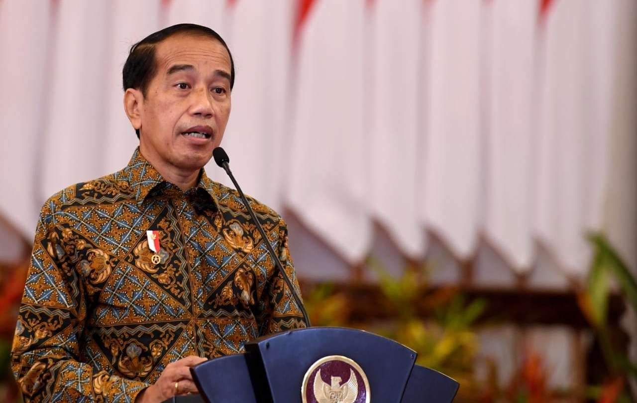 Presiden Jokowi, vaksinasi Booster untuk mesyarakat Indonesia gratis. (Foto: Setpres)