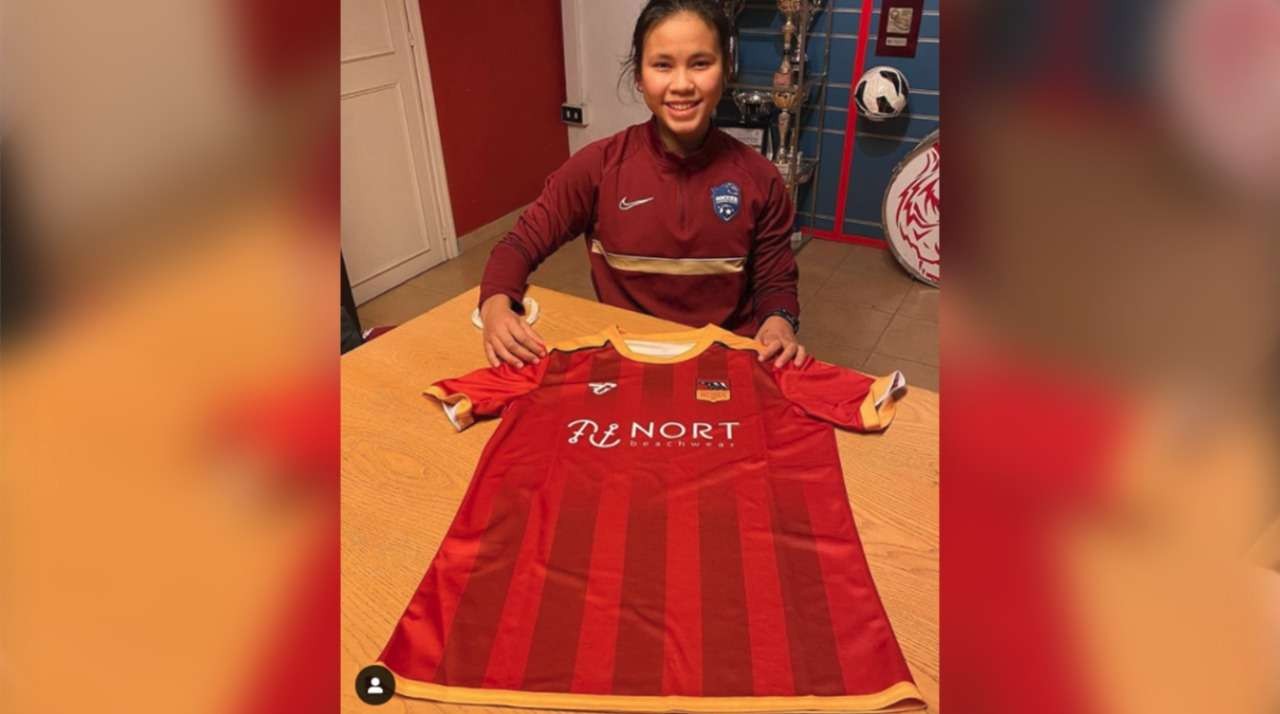 Shalika Aurelia, Pemain Timnas Garuda Pertiwi yang dikontrak klub Seri B Italia, Roma Calcio Femminile. (Foto: Instagram)