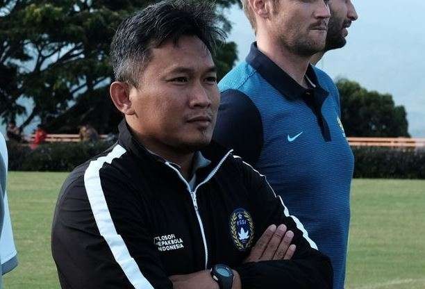 Pelatih Timnas Indonesia Garuda Pertiwi . Rudy Eka bidik Piala Dunia dengan racikan Timnas Garuda Nusantara Shin Tae-yong. (Foto: bolasport)
